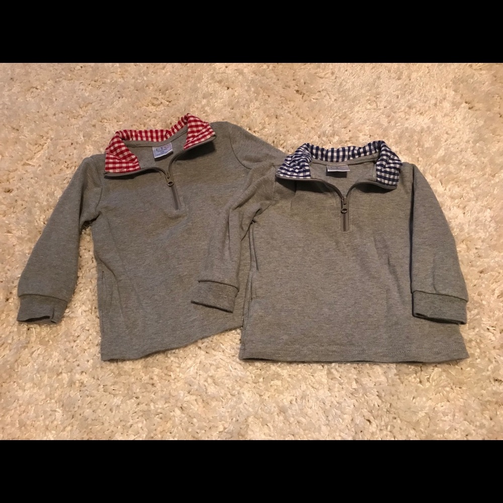12month quarter zip pullovers